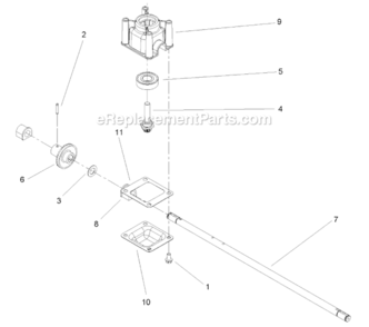 Part Location Diagram of 92-5790 Toro Pinion